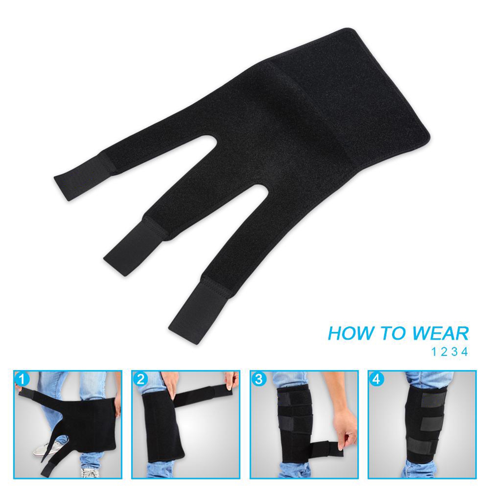 Compression Sleeve Calf - Adjustable Calf Support Calf Compression Brace