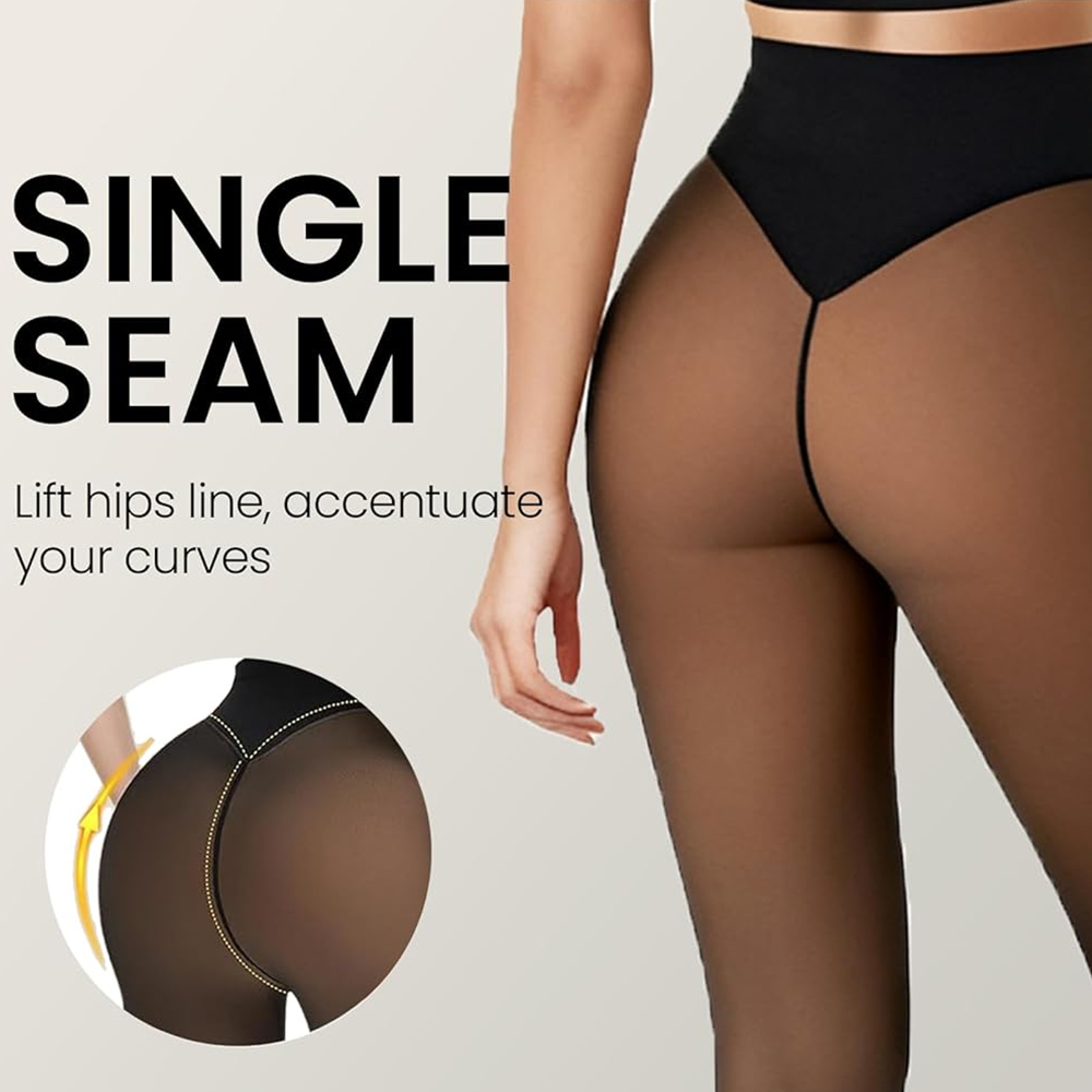 One Seam Fleece Lined Tights S - Tights Pantyhose Sheer recension och pris