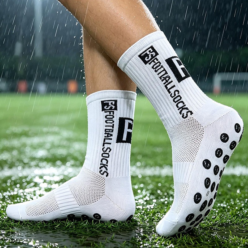 2 Pairs Non Skid Silicone Grip - Athletic Sock Cushion recension och pris