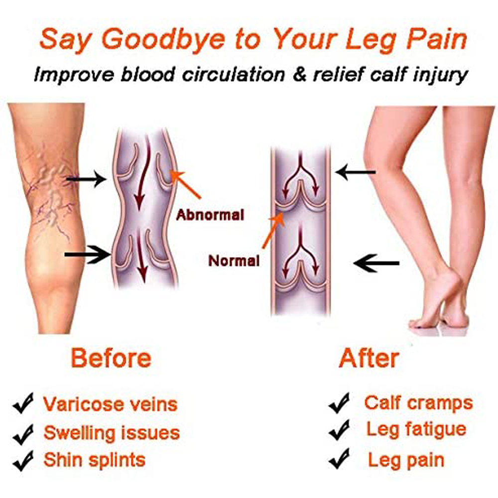 1Pair Calf Compression Sleeve  - Compression Sleeve Calf recension och pris
