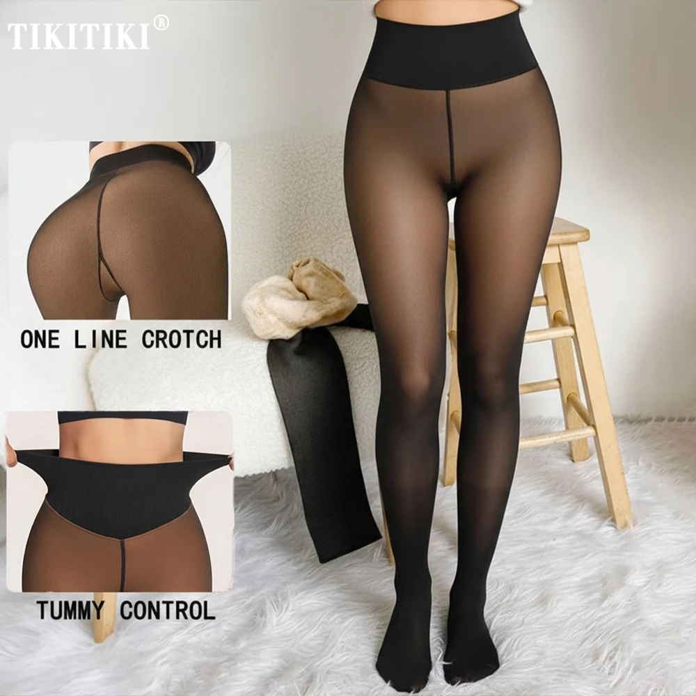 One Seam Fleece Lined Tights W - Tights Pantyhose Sheer recension och pris