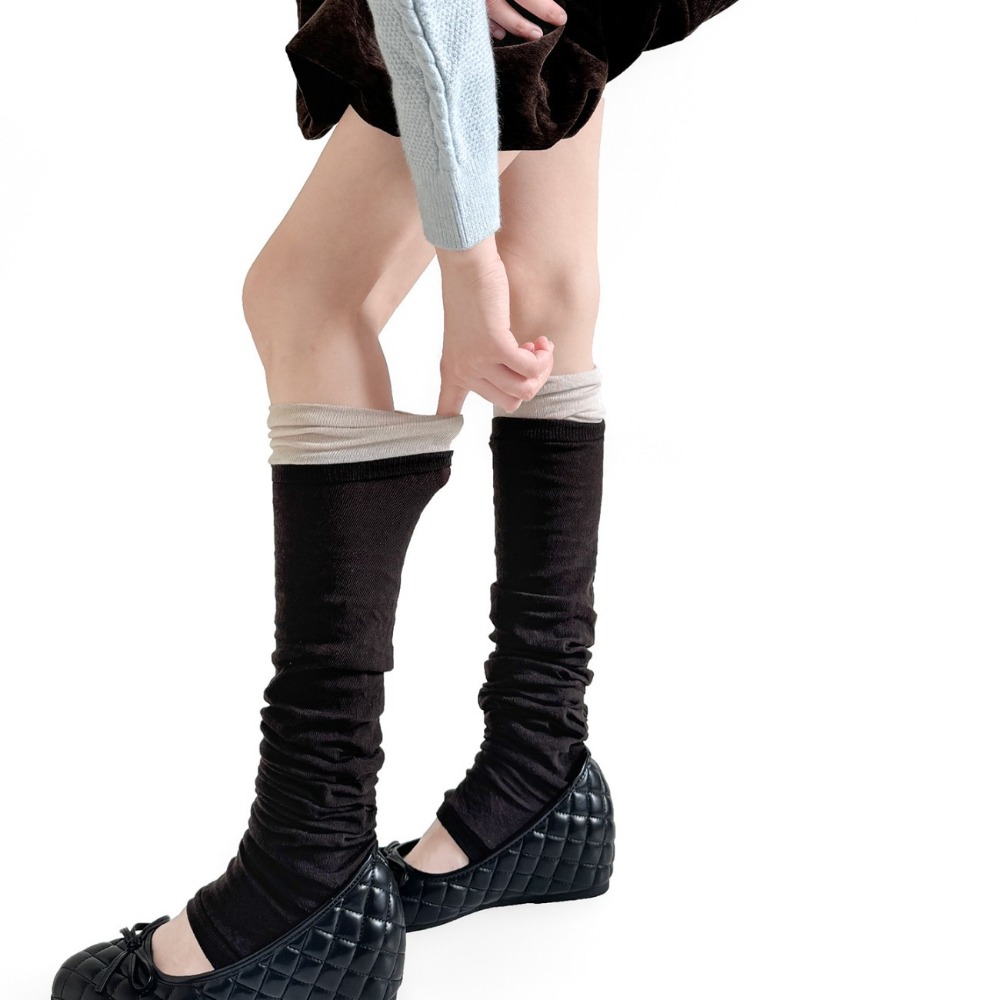 Cuffed Slouchy Stirrup Leg War - Boot Sock Slouchy recension och pris