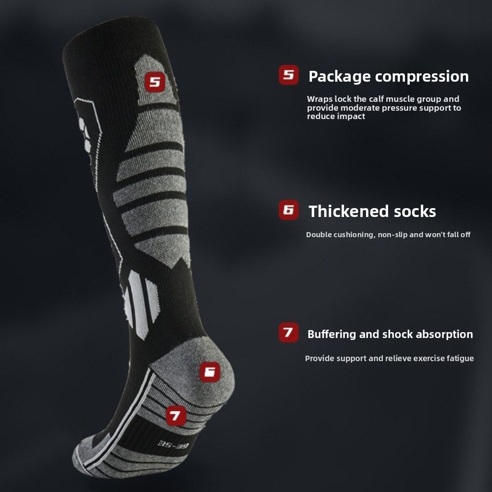 New Thickened Ski Socks Breath - Thermal Sock Winter recension och pris