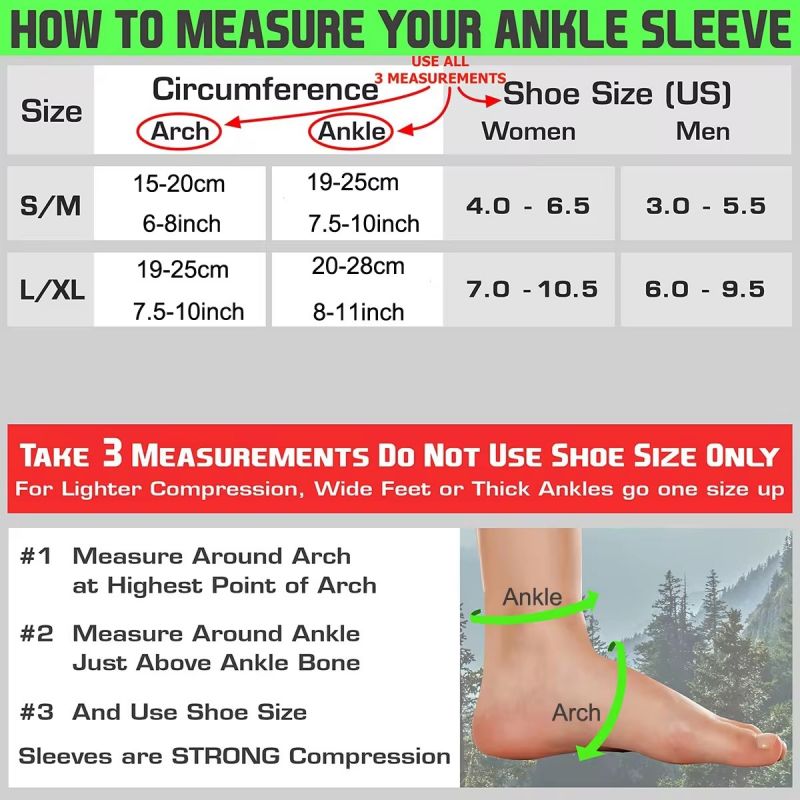 1Pair Sports Ankle Support Bra - Compression Sleeve Calf recension och pris