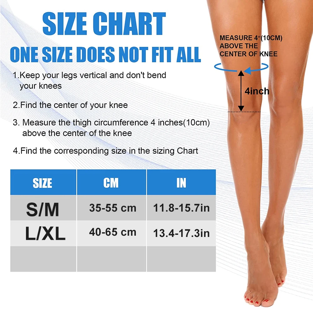 1 Pair Knee Brace for Women an - Compression Sleeve Calf recension och pris